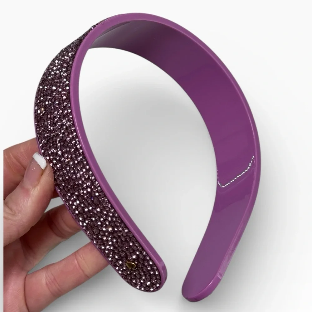 Kate Spade Pink Disco Brilliant Statement Sparkle Headband- Women’s O/S
